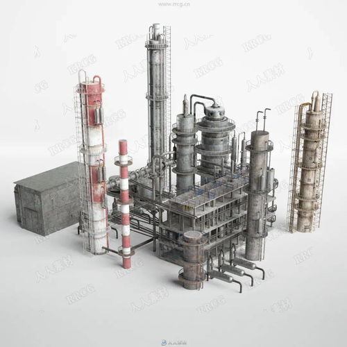 37組高品質工業(yè)建筑設施3D模型合集 天線、電桿、電站等建筑設備一網打盡